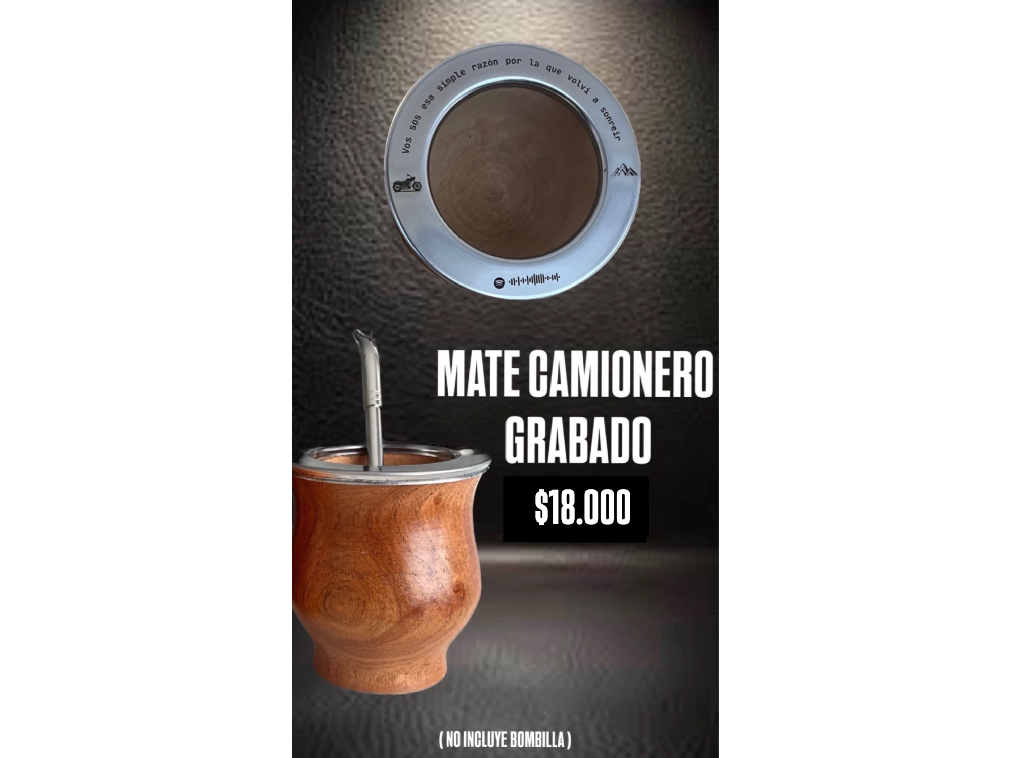 CAMIONERO CON GRABADO