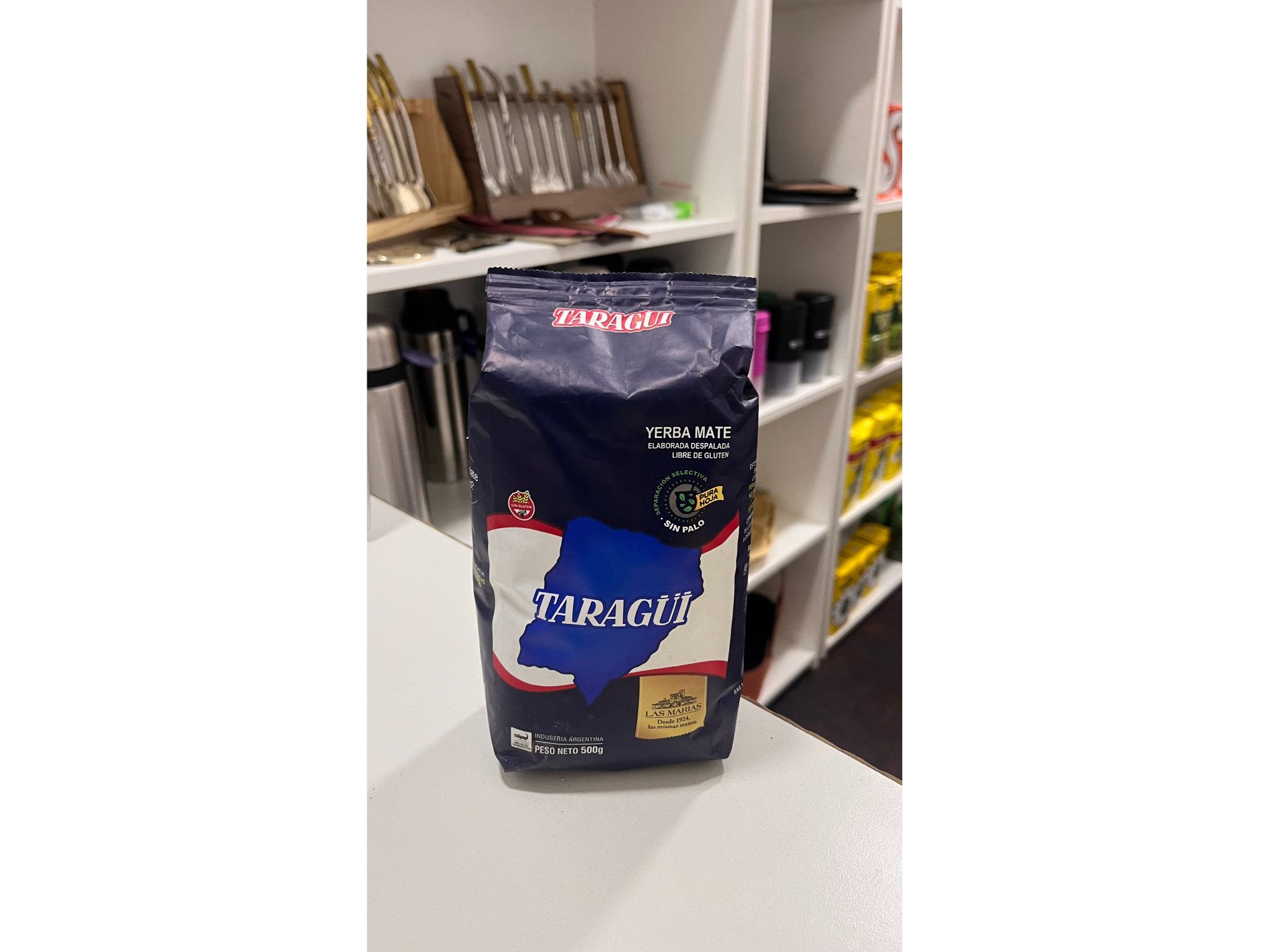 YERBA TARAGUI SIN PALO 500GR