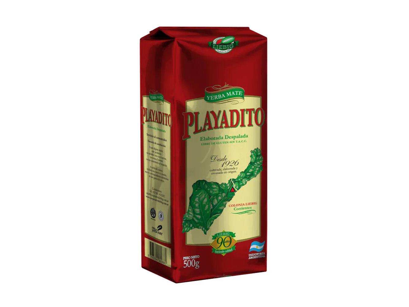YERBA PLAYADITO DESPALADA 500GR