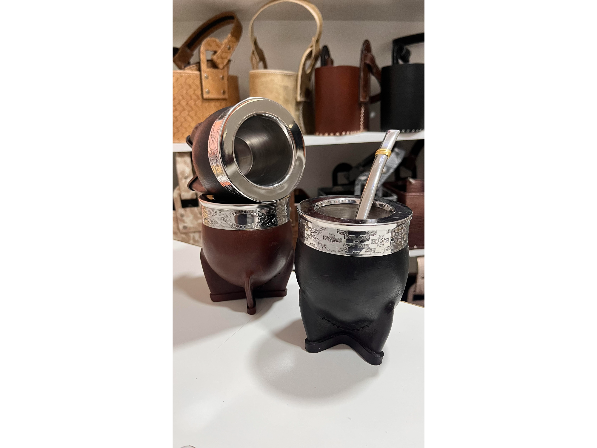 IMPERIAL DELUXE CON BOMBILLA CHATA ACERO