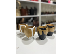 MATE RANCHERO CON BOMBILLA CHATA ACERO