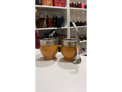 IMPERIAL ALGARROBO CON BOMBILLA PICO LORO