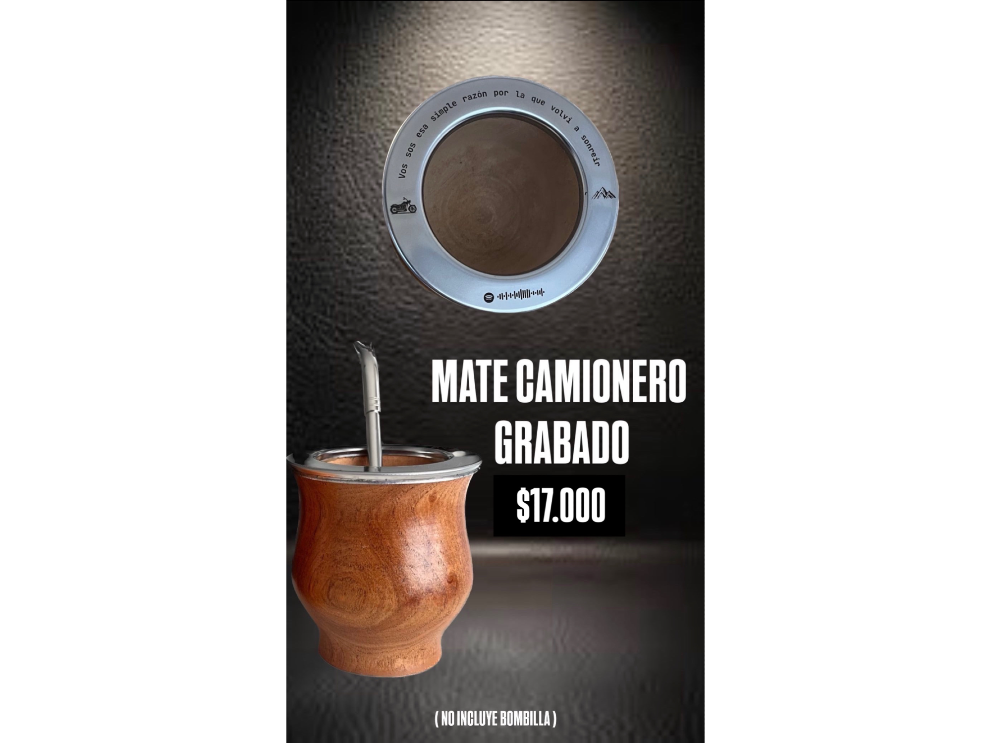 CAMIONERO CON GRABADO