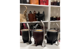 CAMIONERO CALABAZA CON BOMBILLA PICO LORO