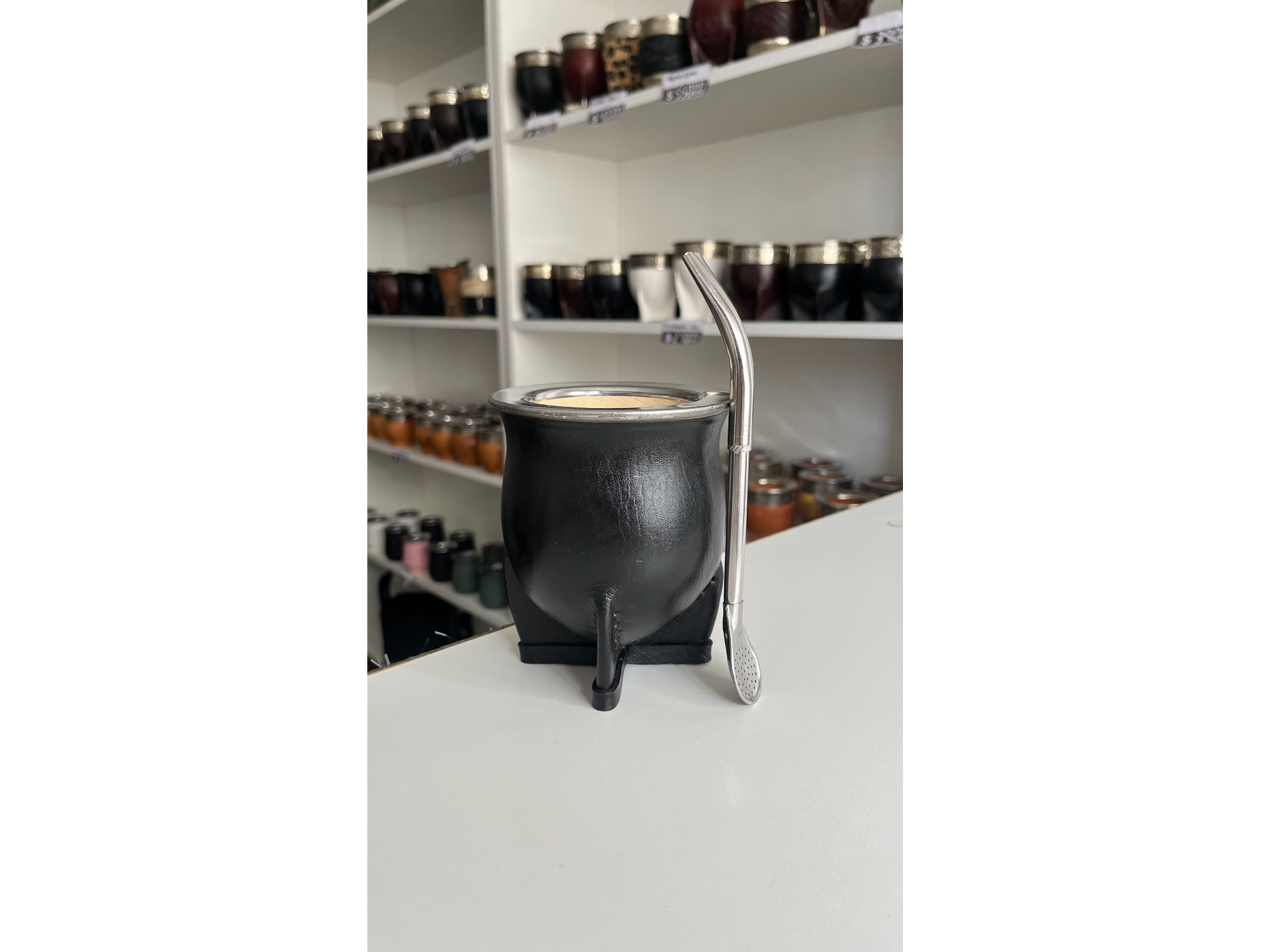 MATE CAMIONERO CALABAZA CON BOMBILLA