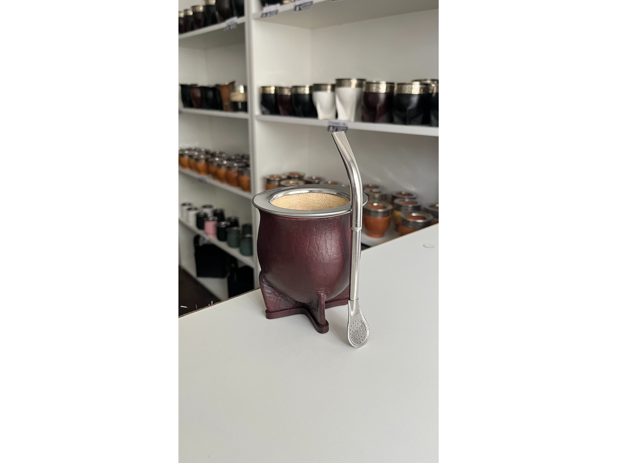 MATE CAMIONERO CON BOMBILLA