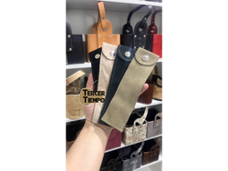 PORTA BOMBILLA DE CUERO GAMUZADA