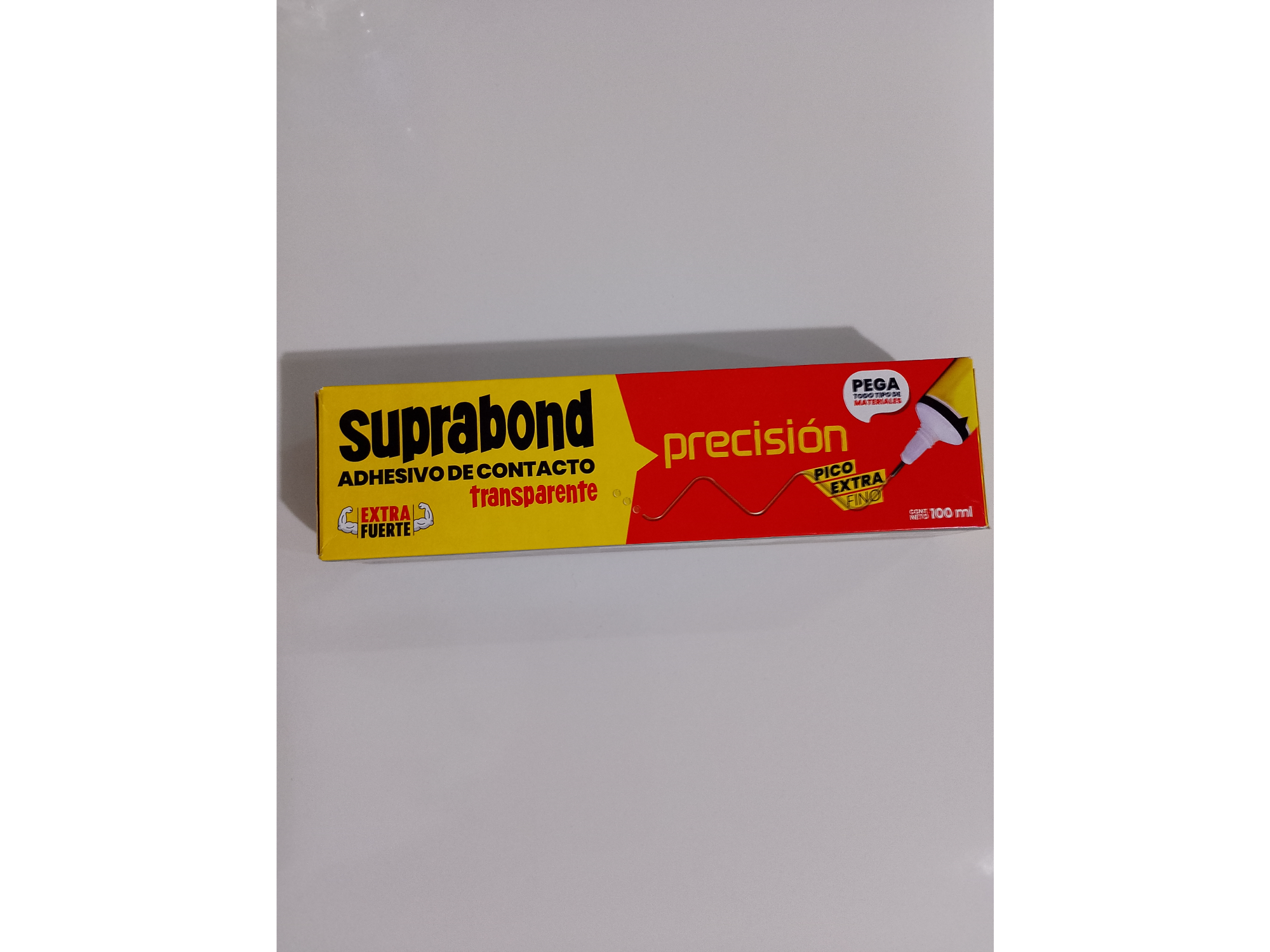 SUPRABOND ADHESIVO DE CONTACTO TRANSPARENTE 100ML - Codigo 7793300708860