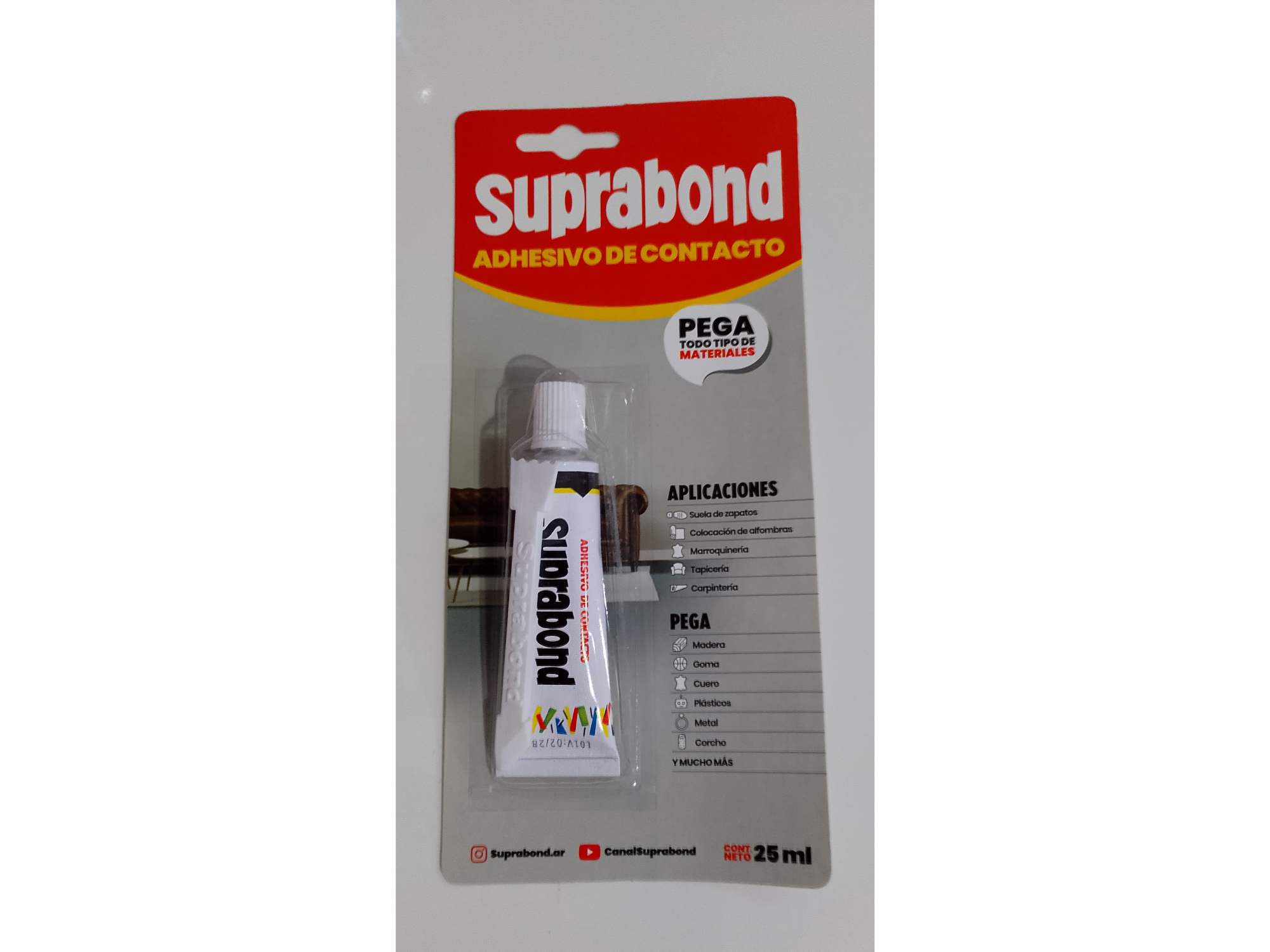 SUPRABOND ADHESIVO DE CONTACTO - Codigo 7793300415904