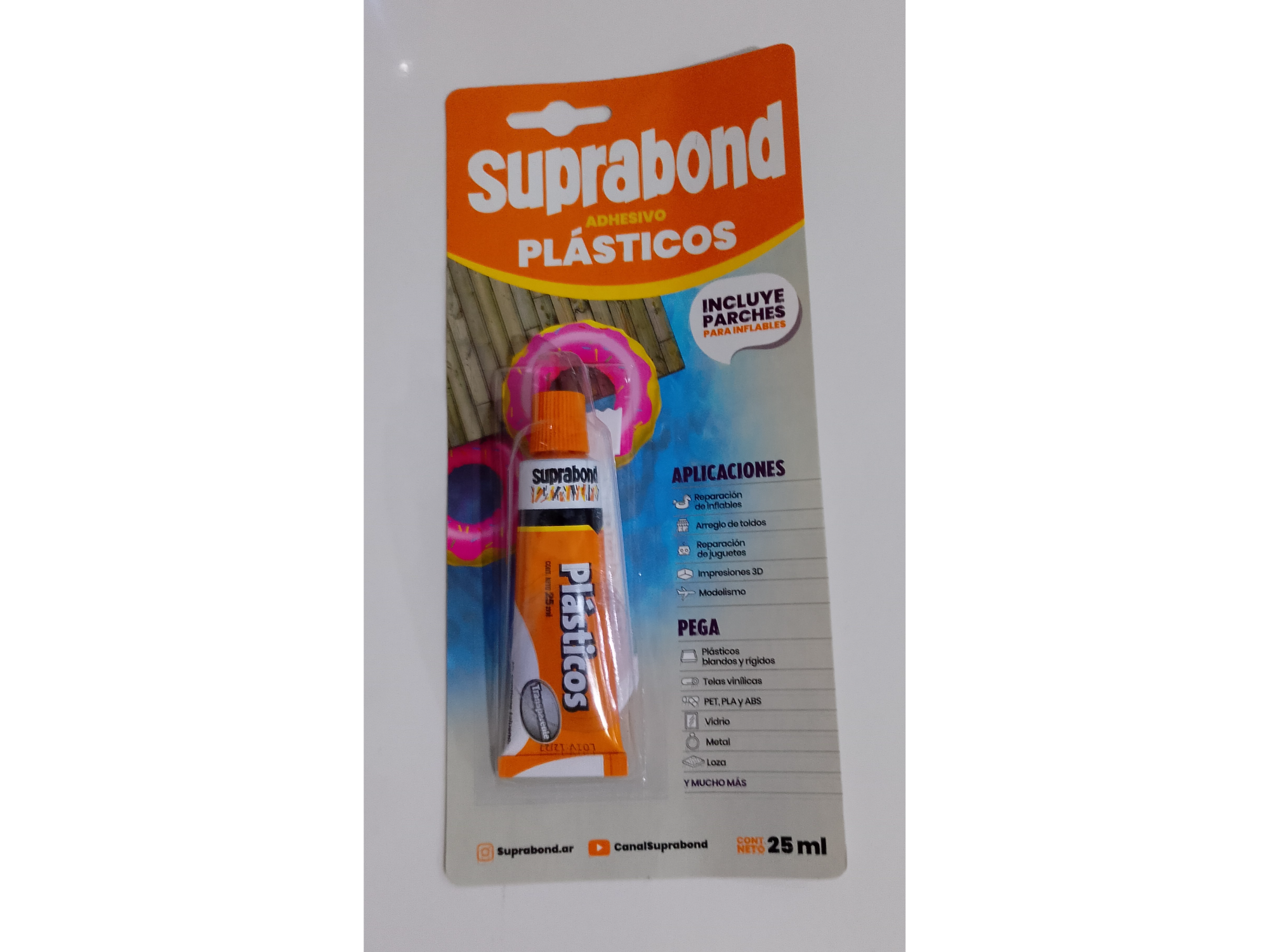 SUPRABOND ADHESIVO PLASTICOS - Codigo 7793300060104