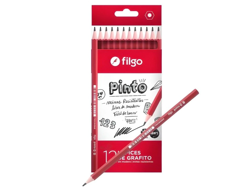 FILGO - Lápiz Negro c/ goma x Un. (154582)