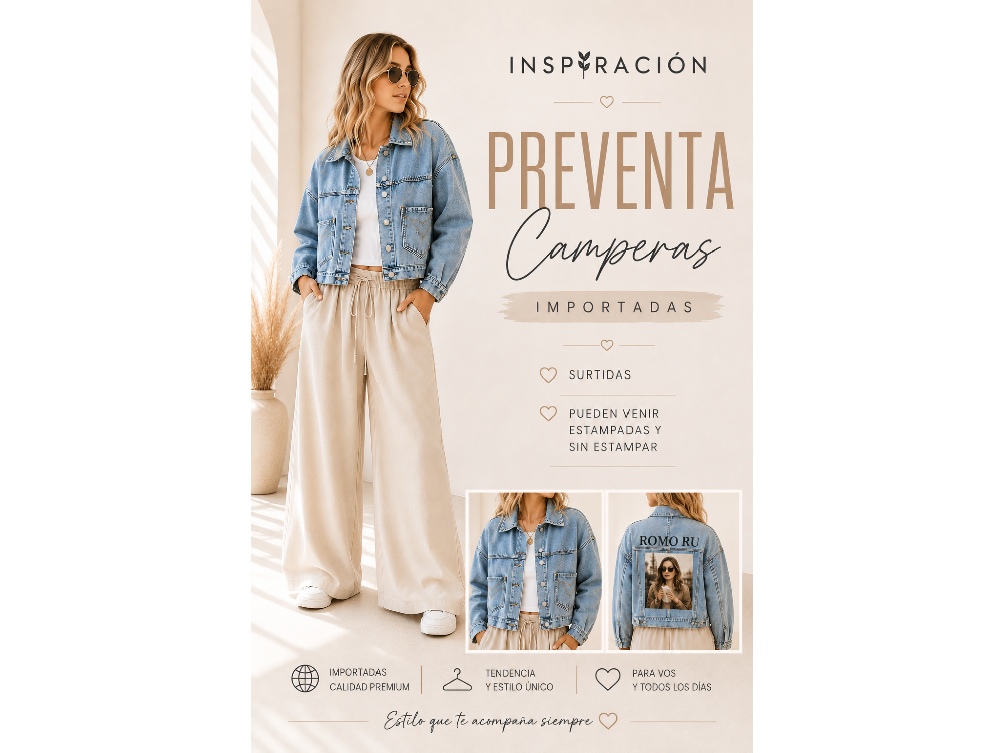 Camperas importadas surtidas