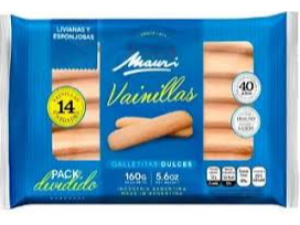 Vainillas Mauri x 160gr