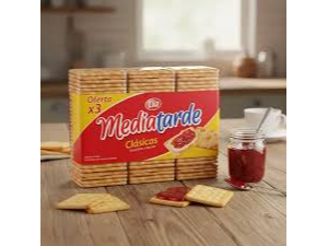 Galletas de agua MEDIA TARDE X3