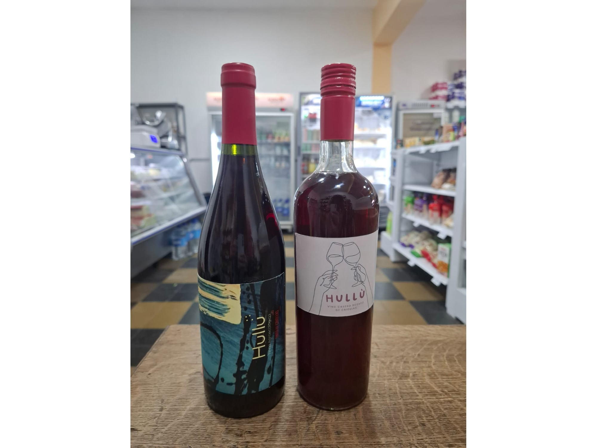 Vino tino Agroecologico HULLU