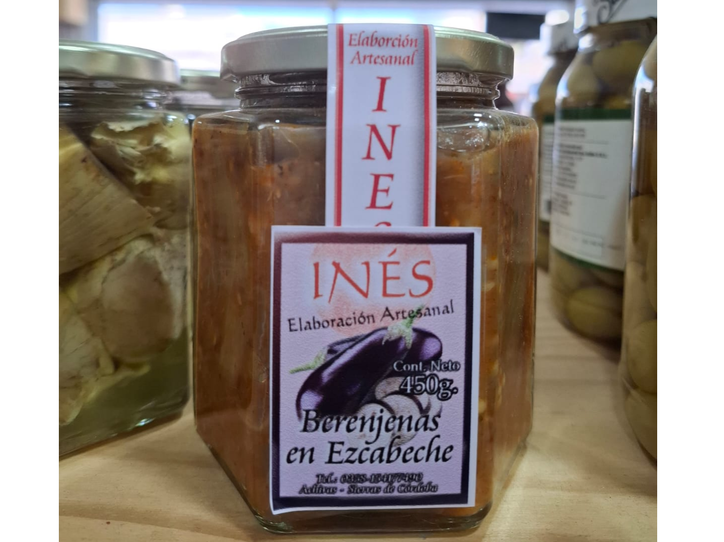 Berenjenas en escabeche INES