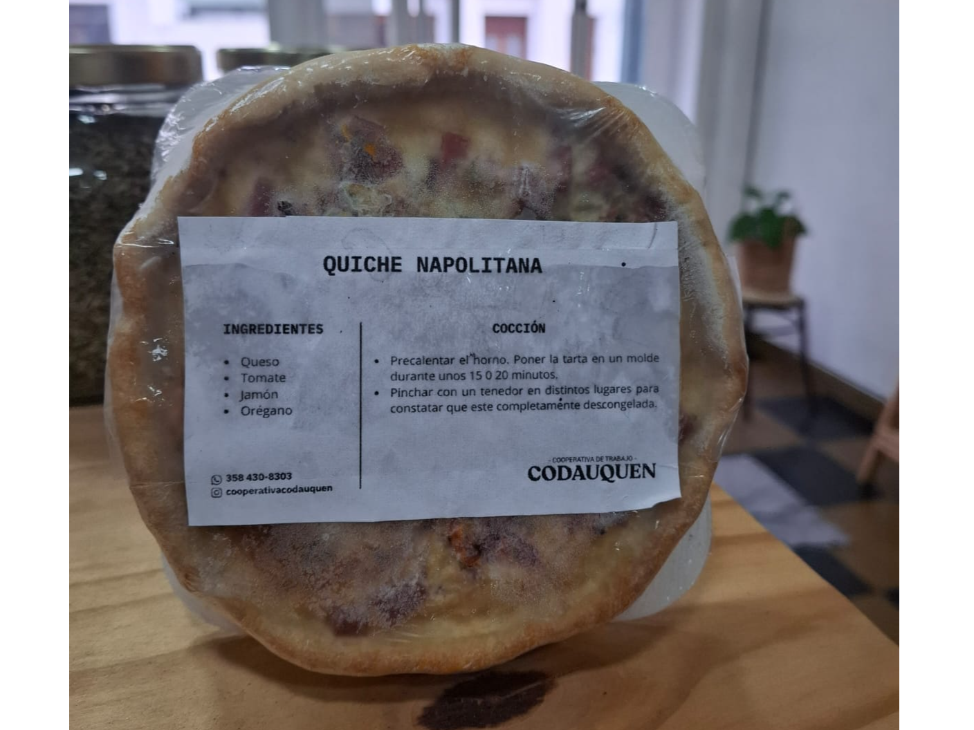 Quiche Chica CODAUQUEN