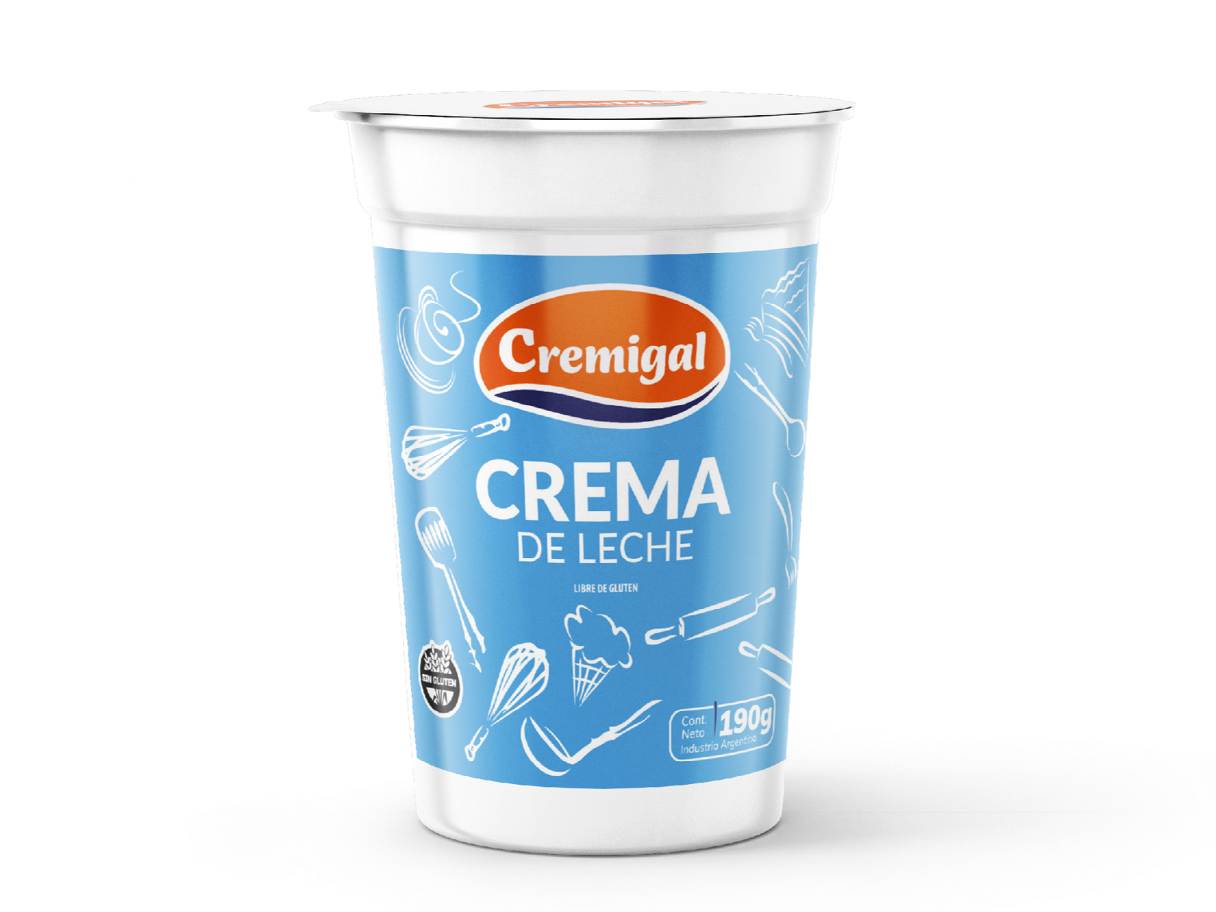 Crema de leche CREMIGAL x 190 gr