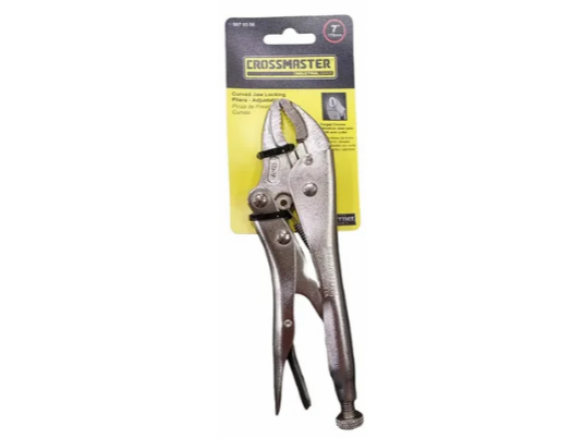 PINZA PRES. MORDAZAS CURVAS 7", CROSSMASTER