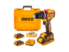 Taladro Atornillador Percutor A Batería Brushless 66Nm Ingco CIDLI20668-4