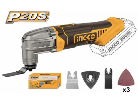 Multiherramienta Oscilante 20v Con Accesorios Ingco Cmli2022