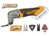 Multiherramienta Oscilante 20v Con Accesorios Ingco Cmli2022
