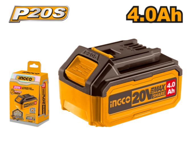 BATERIA INGCO P20S MAX 4.0AH - FBLI20021