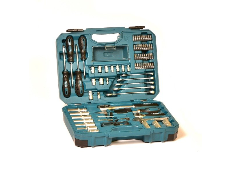 Set de herramientas Makita de 87 piezas con Maletín E-08458