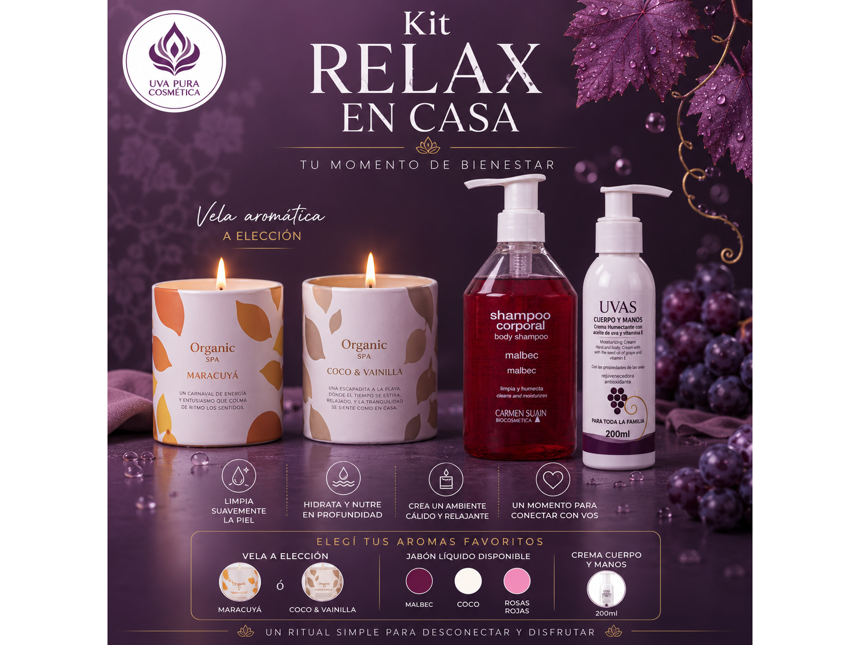Kit Relax en Casa