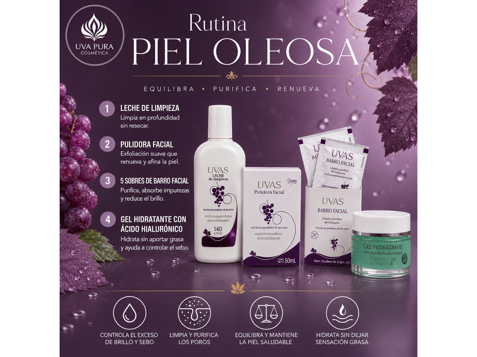 Rutina Piel Oleosa