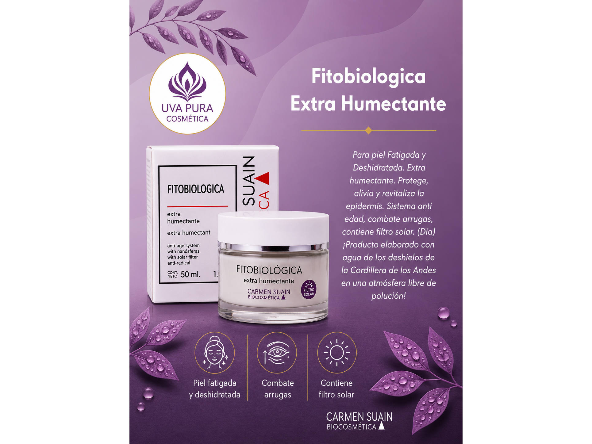 Fitobiologica Extrahumectante 50 ML- Apta Celiacos-