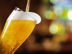 Chopp de cerveza artesanal
