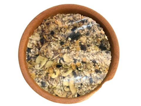 Granola Con Pasas y Banana