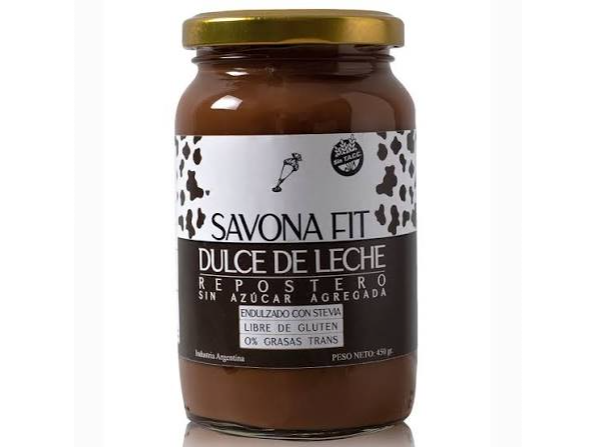 Dulce de Leche Repostero con Stevia "Savona Fit"