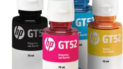 BOTELLAS TINTAS HP