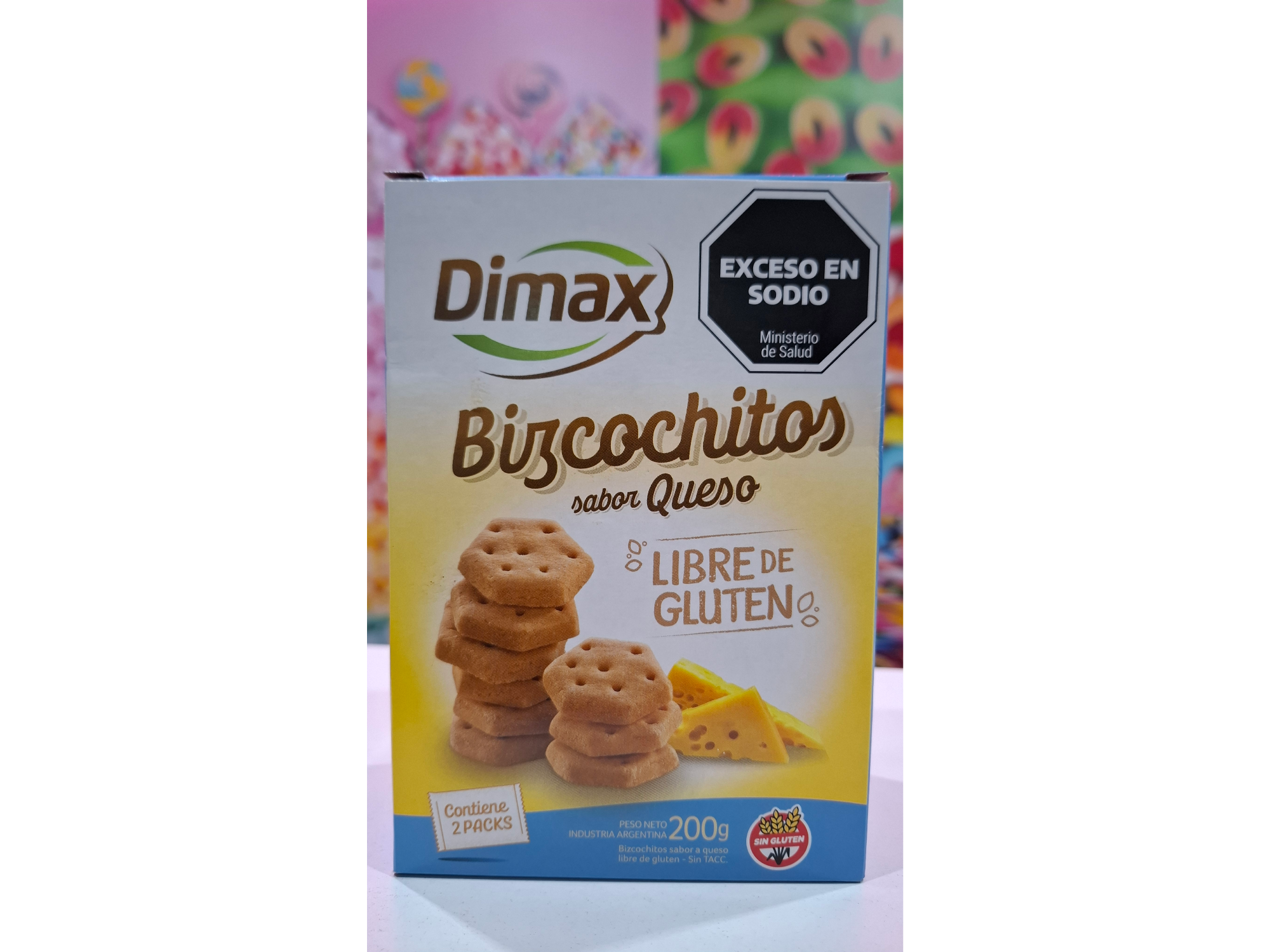 Galletas Dimax sabor Queso