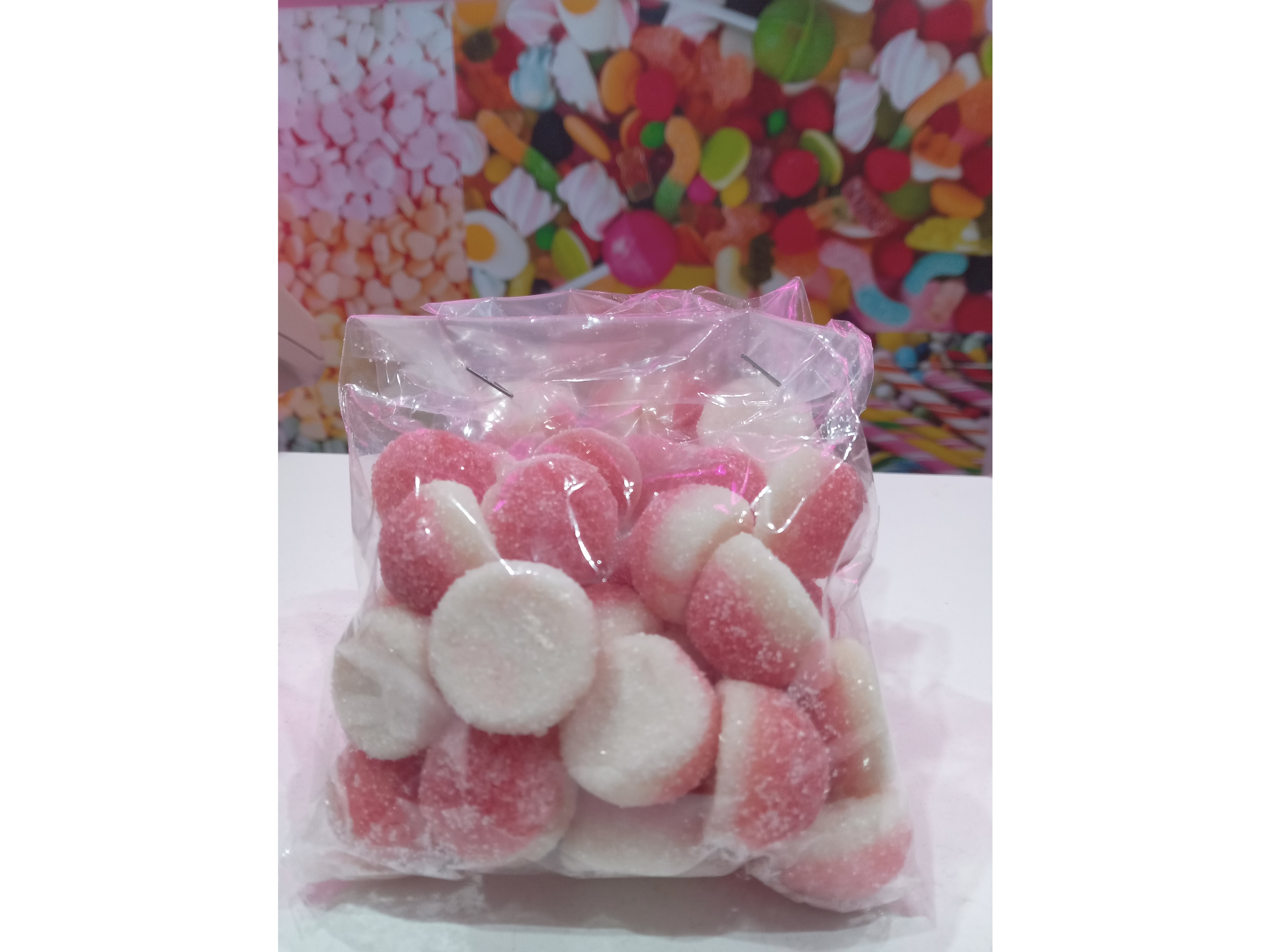Gomitas Frutilla con crema 100gr