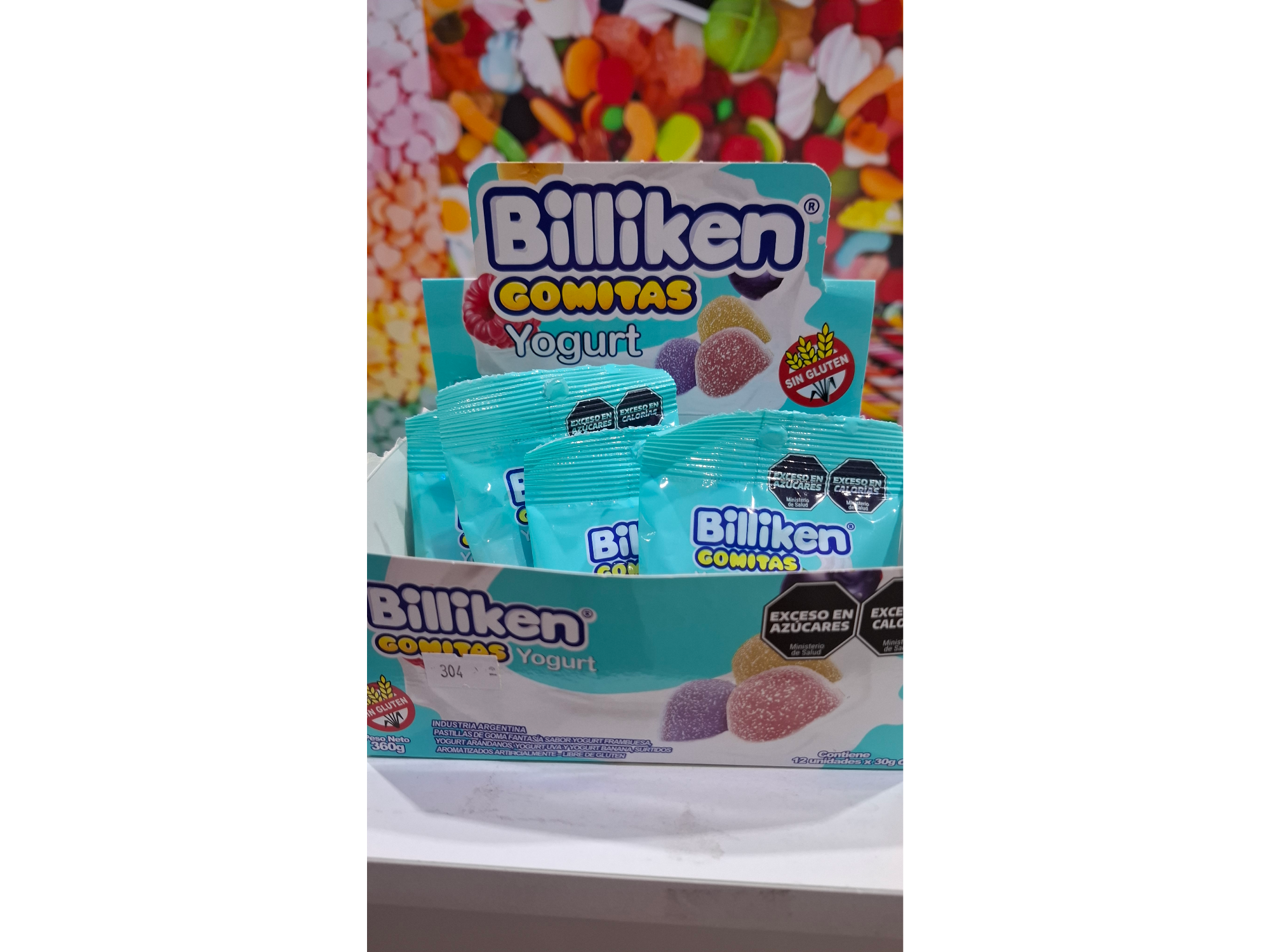 Gomitas Yogurt Billiken 30gr