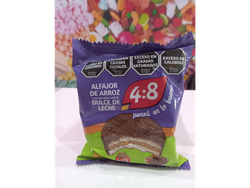 Alfajor de Arroz 24gr con relleno sabor Dulce de leche