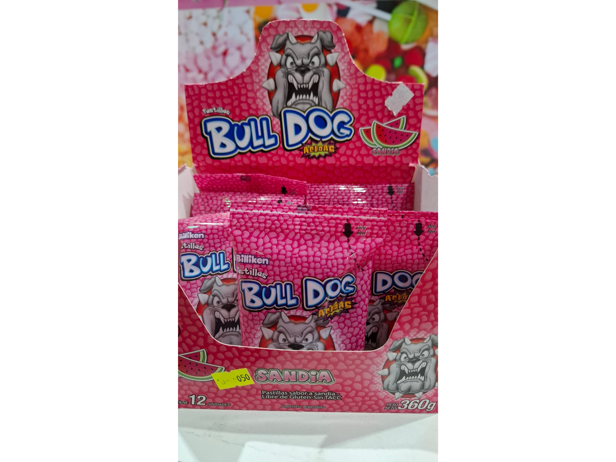 Pastillas Acidas Bull Doc Sandia
