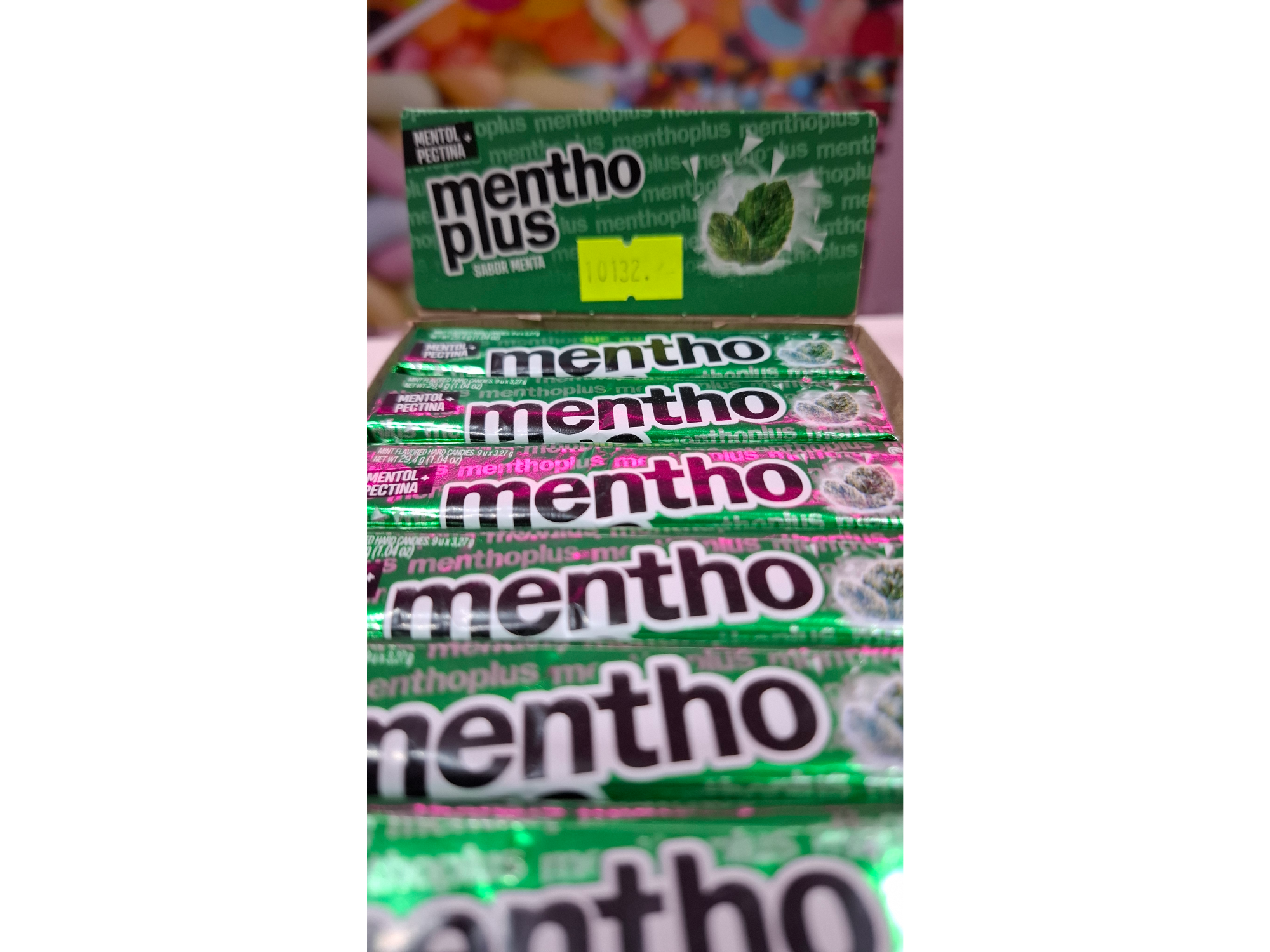 Caramelos Mentho Plus Sabor Menta