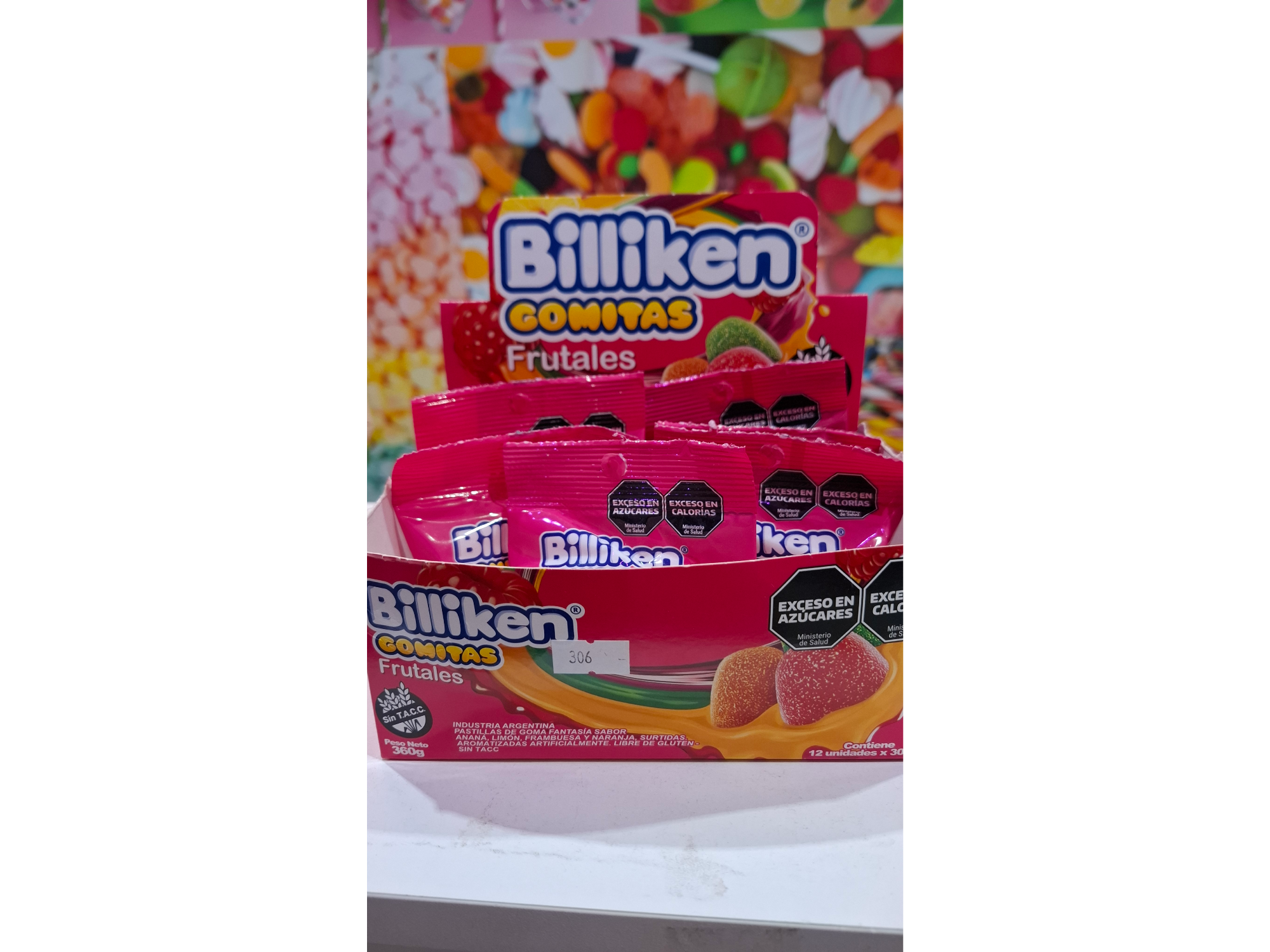 Gomitas Frutales Billiken 30gr