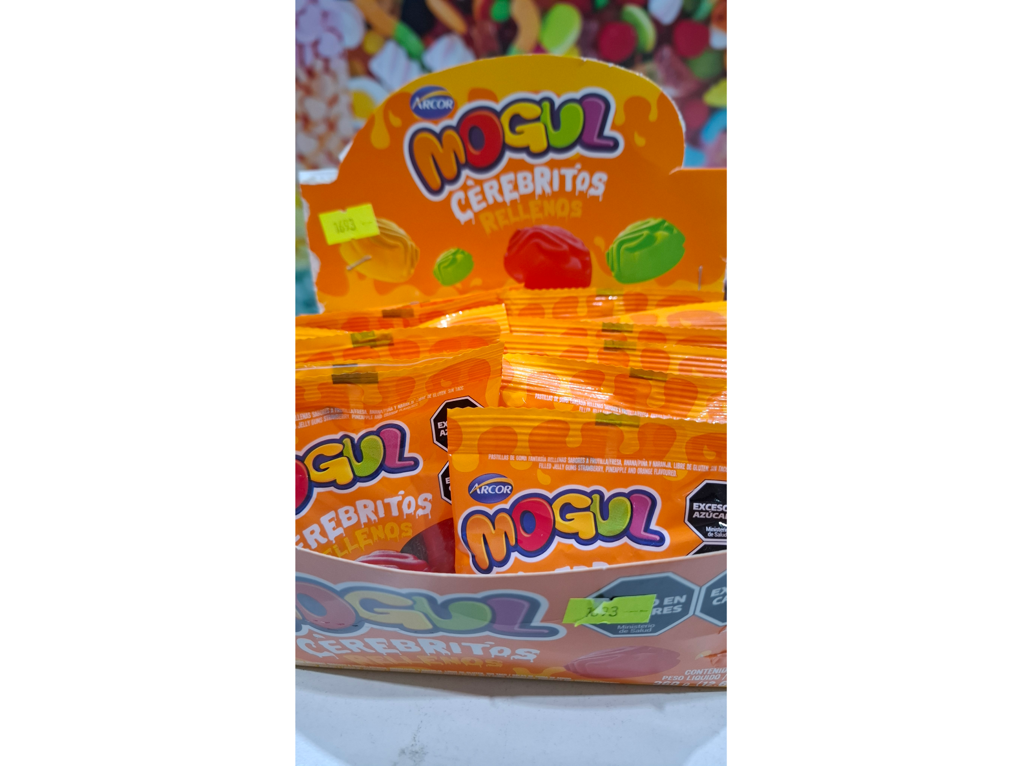 Gomitas Cerrbritos rellenos Mogul 30gr