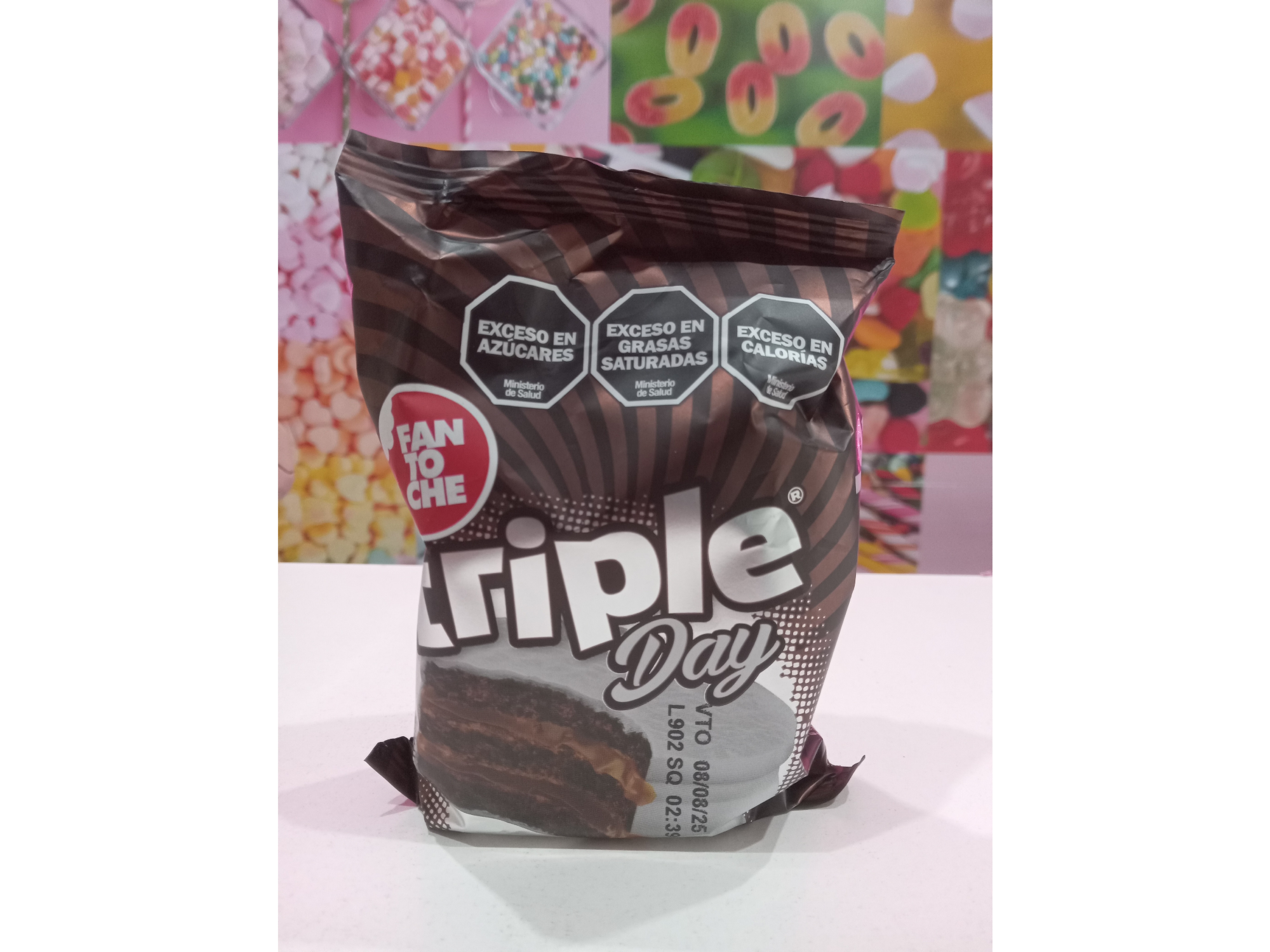 Alfajor fantoche Triple Day 85gr