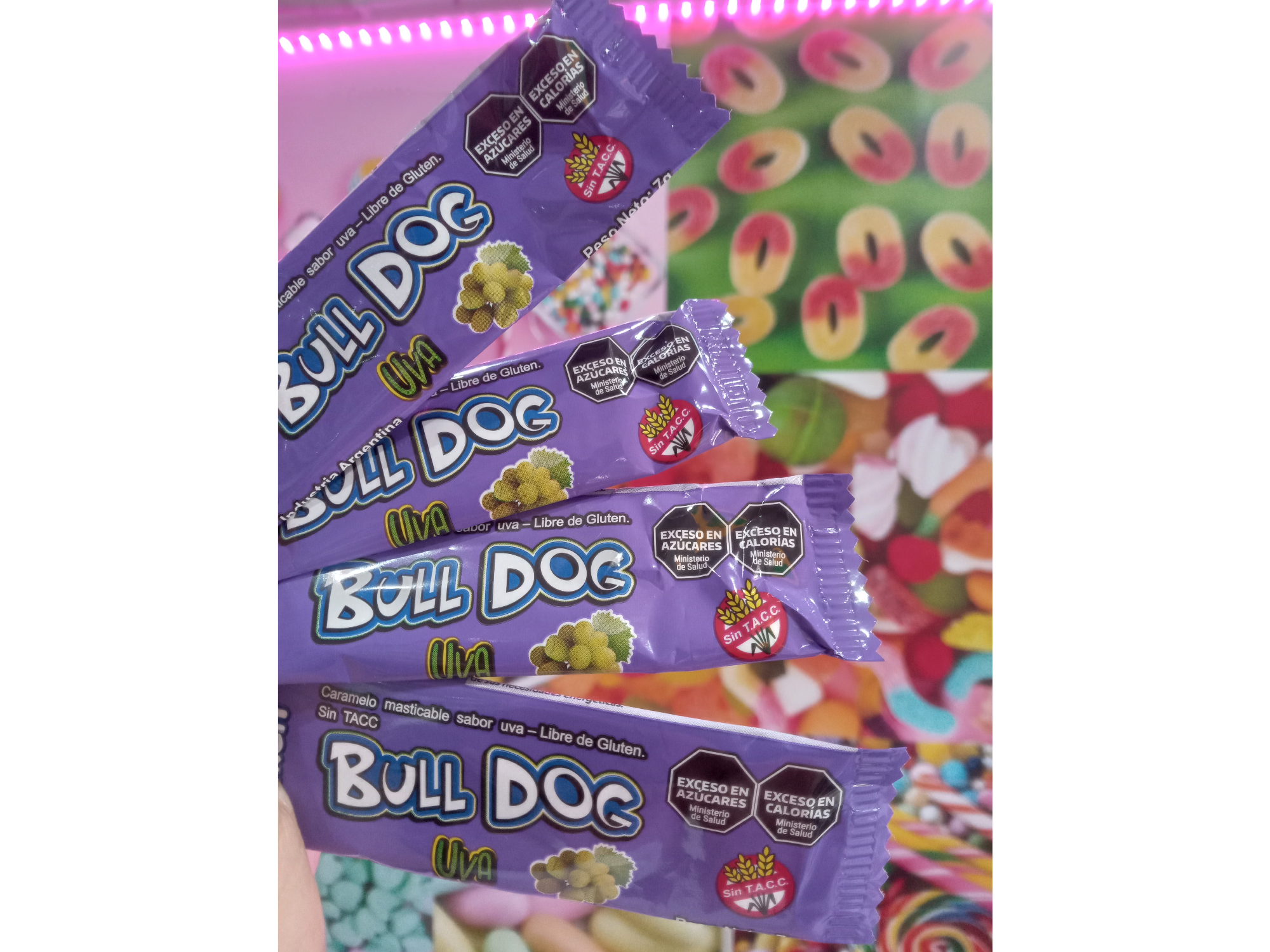 Bull Dog Sabor Uva 7gr