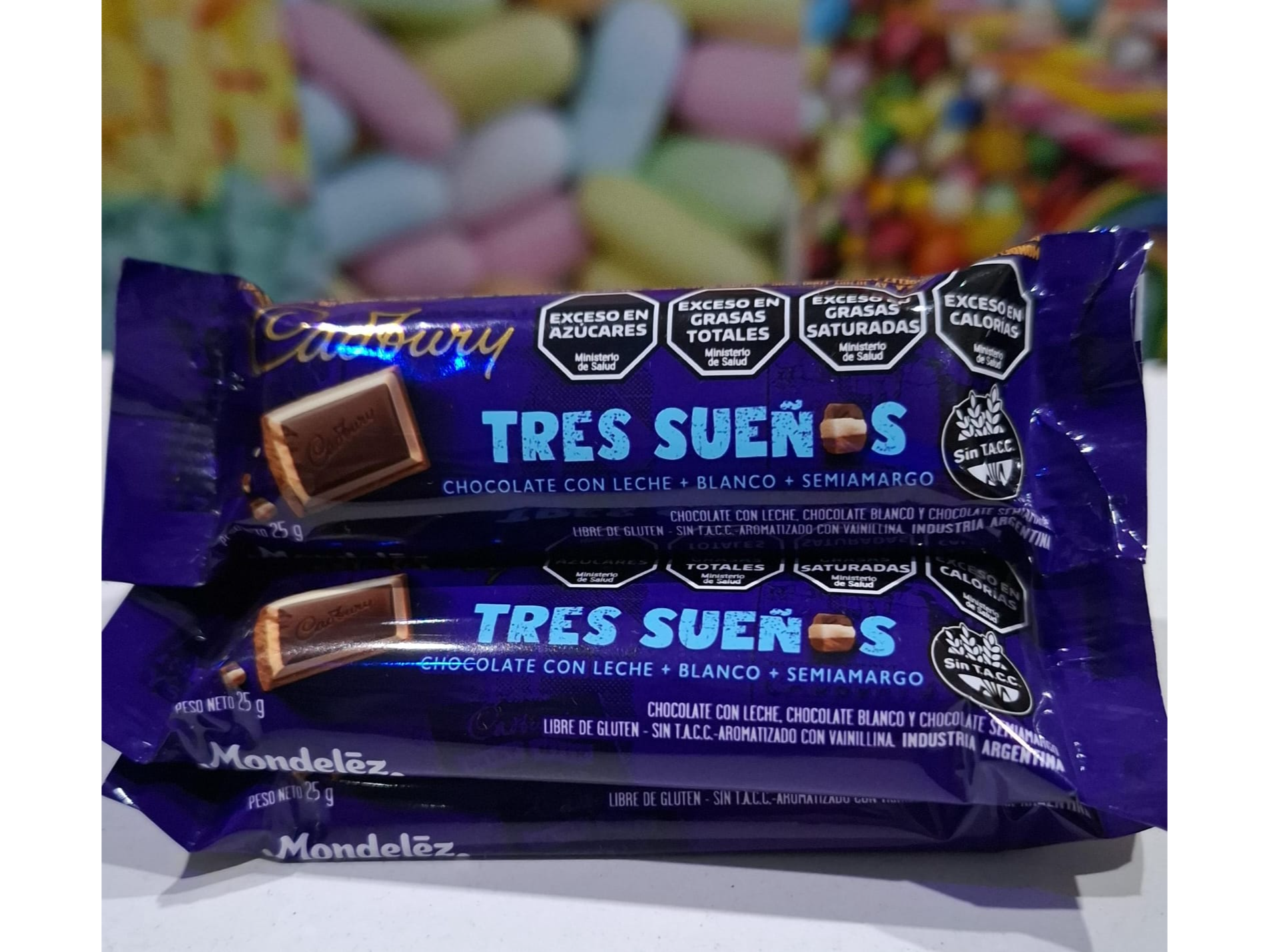 Chocolate Cadbury Tres Sueños 25gr