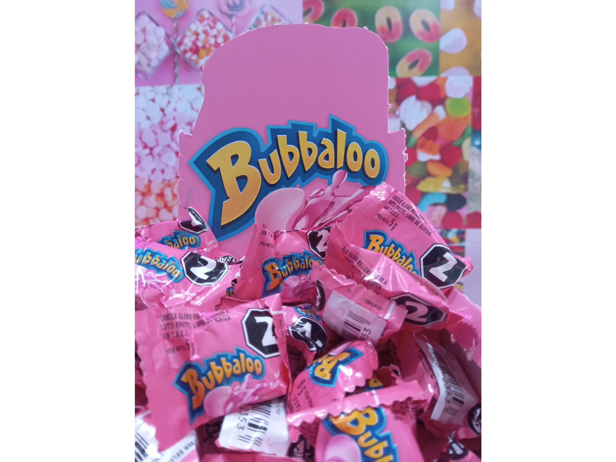 Chicle sabor a Tutti-Frutti Bubbaloo