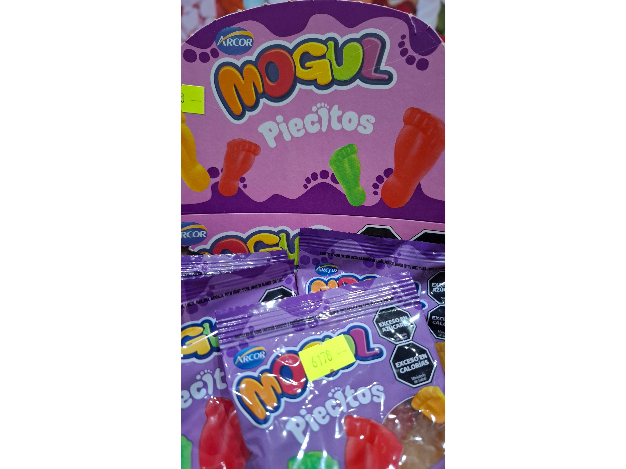 Gomitas Piecitos Mogul 30gr