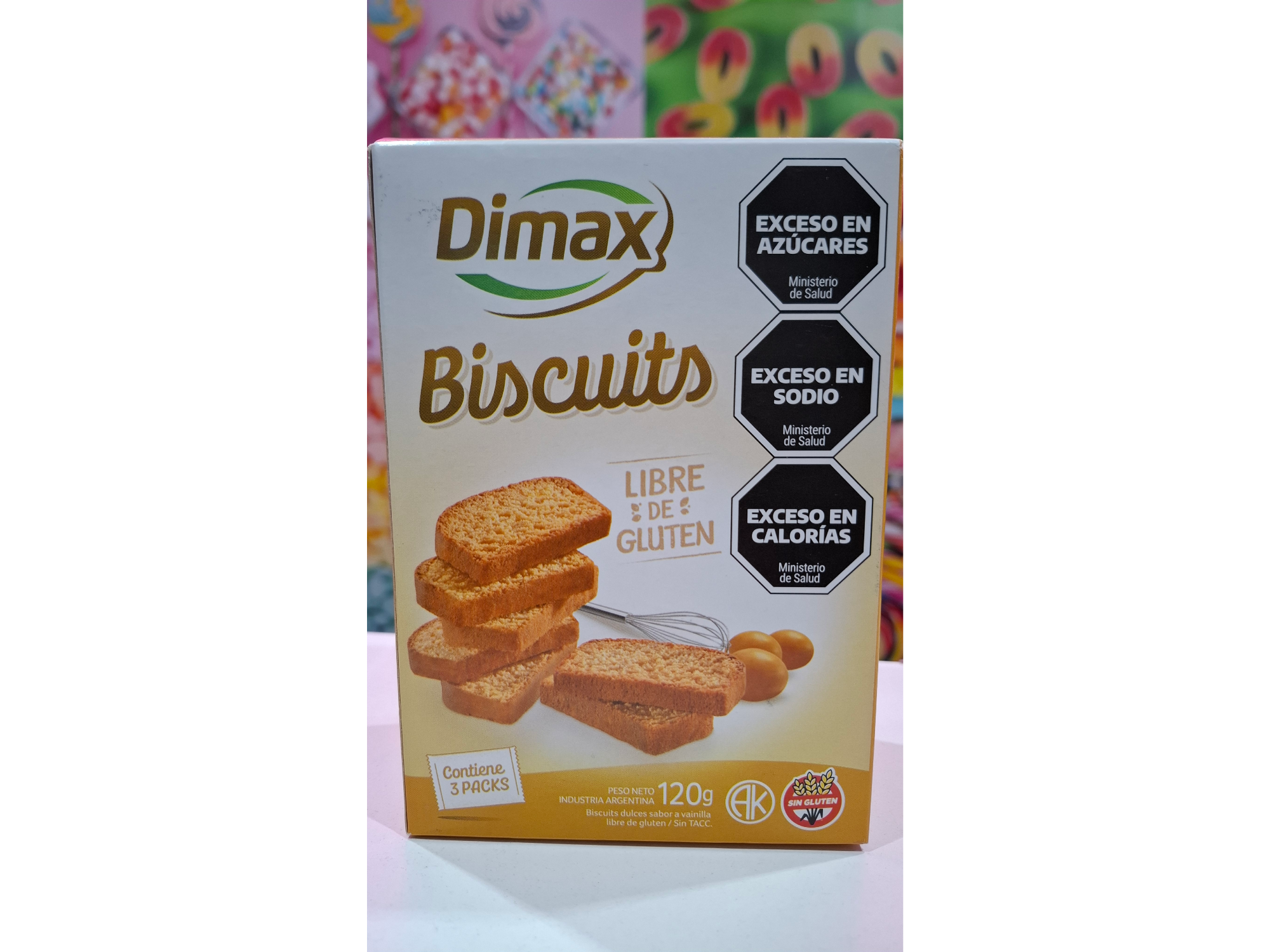 Galletas Dimax BISCUITS Libre de gluten