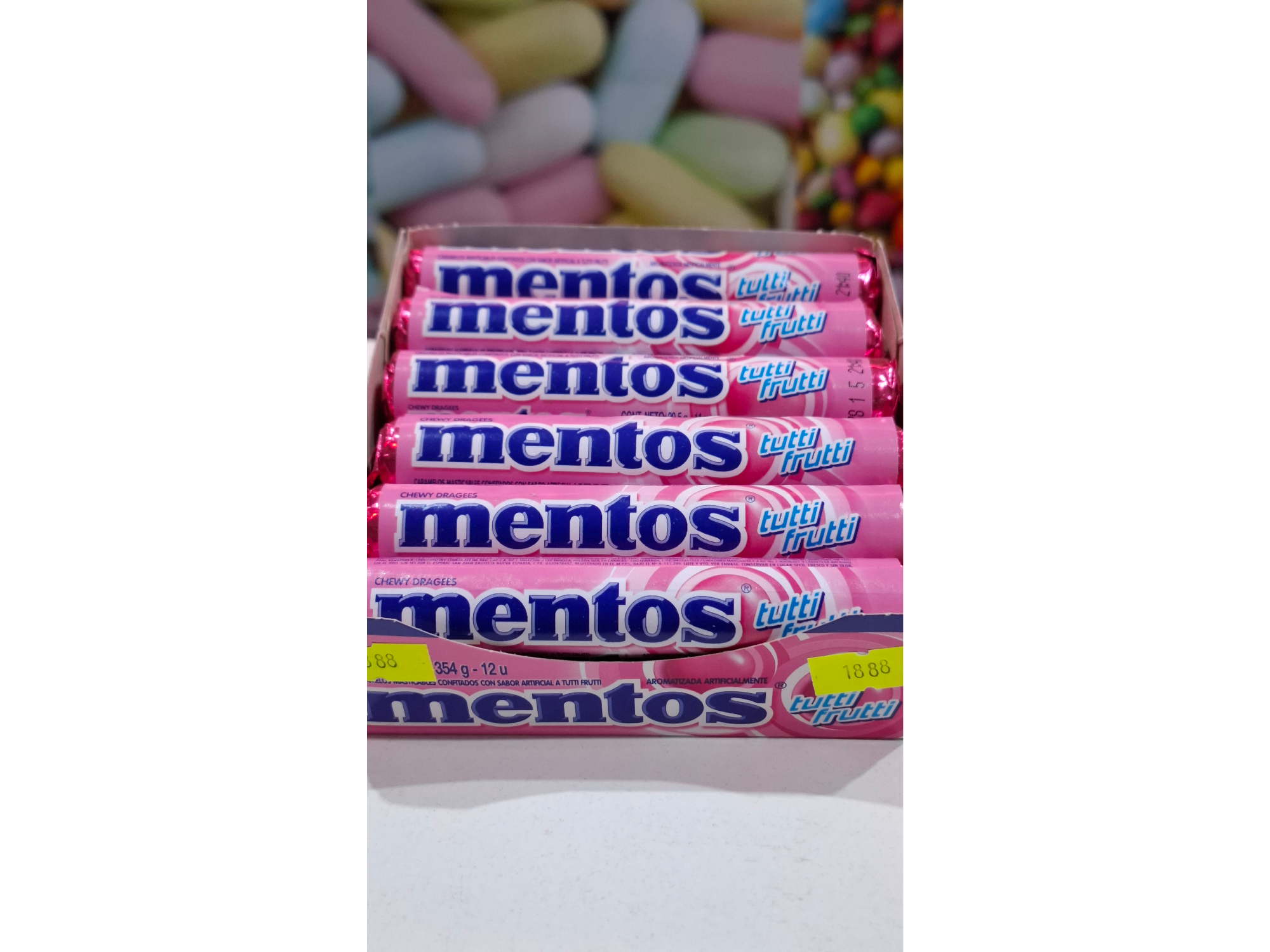 Caramelos confitados Tutti Frutti